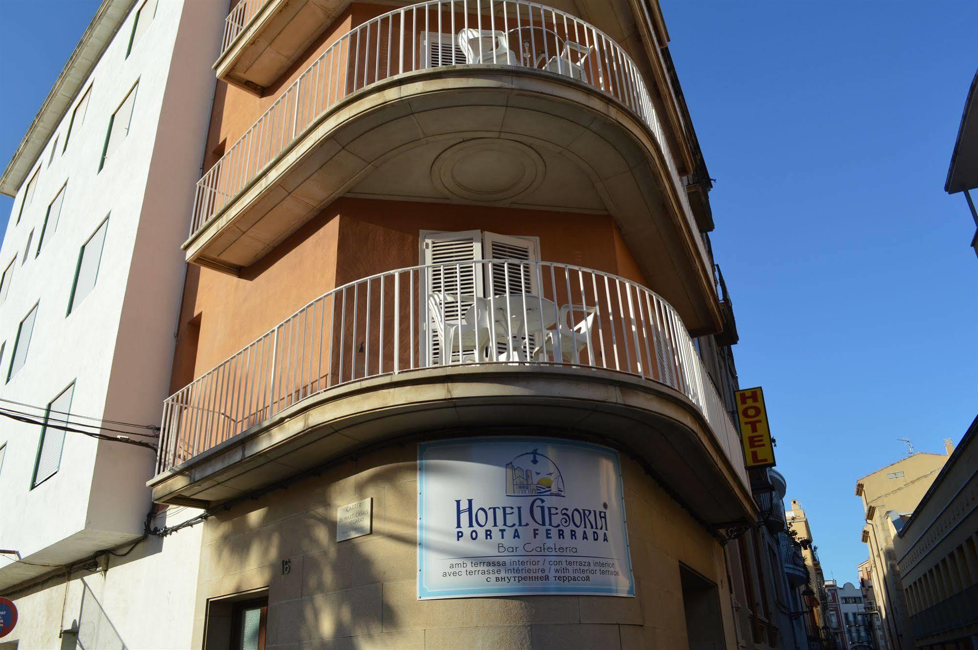Hotel Apartaments Gesoria Porta Ferrada Sant Feliu de Guíxols Buitenkant foto